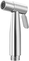 Bidet Handbrause für Toilette, Edelstahl WC Dusche, Sprühkopf für Badezimmer Hygiene (Nur Sprühkopf) (Silber)