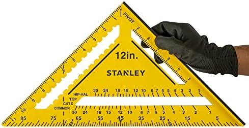Stanley STA46011-TB STA46011 Dual Quick Square 300mm (12in) 12" Bi, Multi-Colour