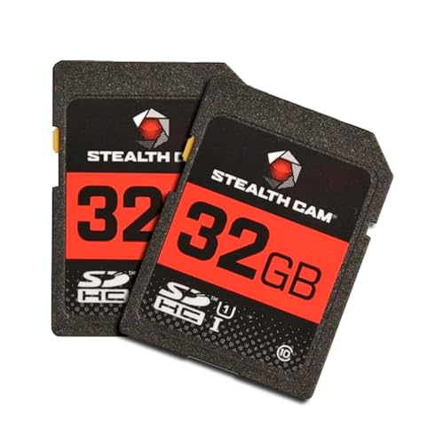 STEALTH CAM SD Card - High-Speed Data Transferring Storage Game Trail Hunting Scouting Photo Video Recording Cameras, 32GB SD Card (2 Pack) by Stealth Cam - Image 2