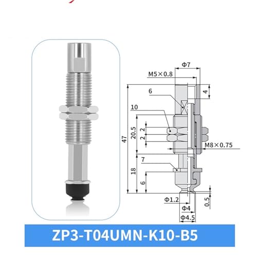 Ventouse à vide industrielle SMC ZP3 pour éviter les chutes - 2