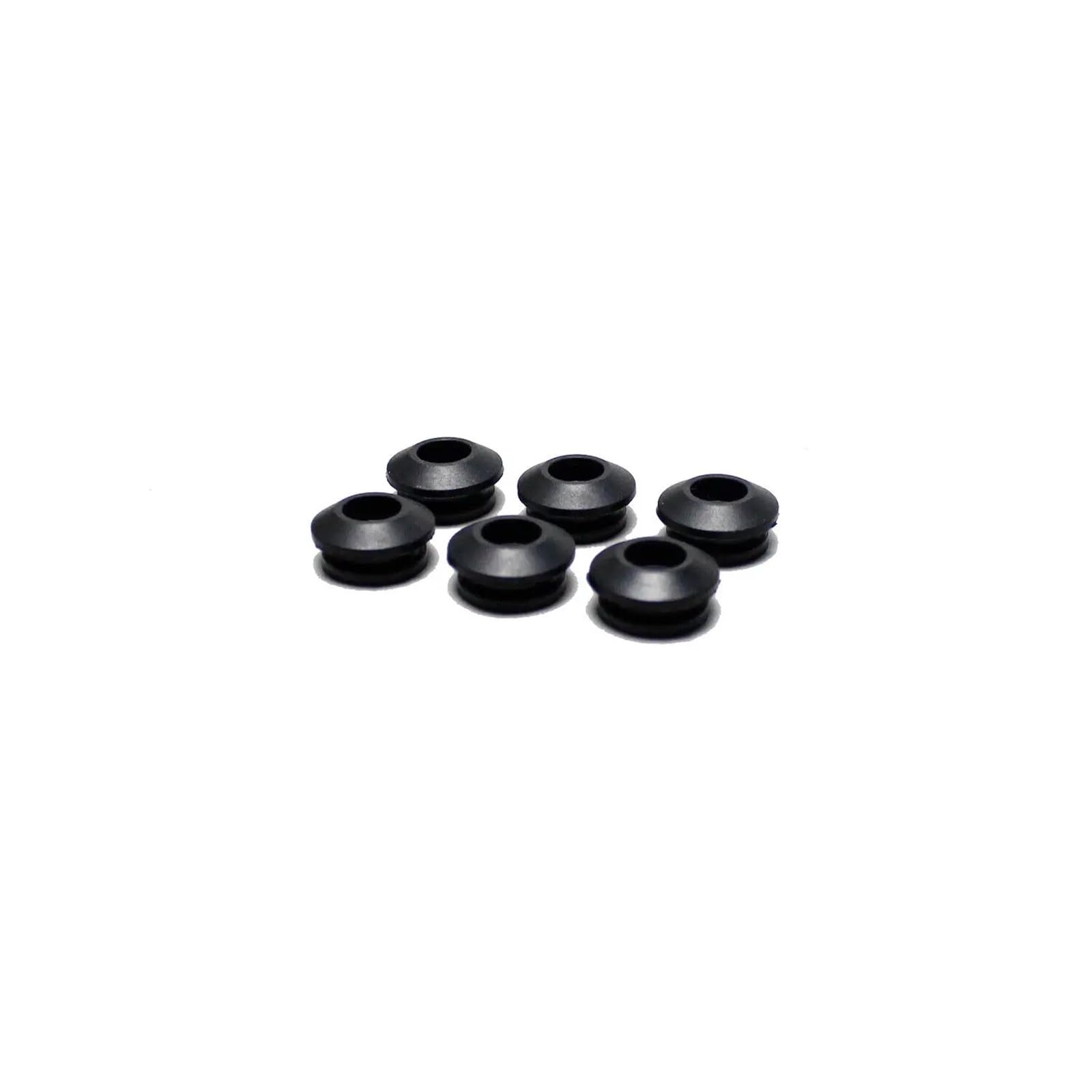 Motorcycle Rubber Grommets Kit Rubber Windshield Windscreen Grommet for Motor Bike(6pcs)
