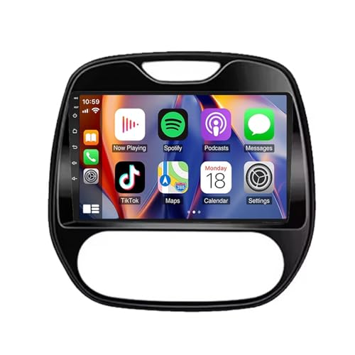 Radio de coche con Carplay de 4 núcleos y 64G de memoria para Renault Captur