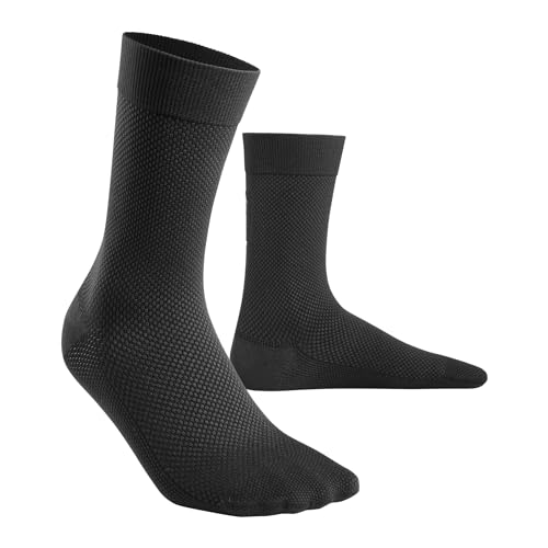 CEP Women’s Allday Mid-Cut Compression Wool Socks - Business, Dress, Travel Crew Cut Socks3