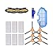 MAXDIRECT Kit de Recambios de Accesorios para Aspiradora Ecovacs Deebot N79 N79S - Cepillo Lateral, Cepillo Central, Filtro HEPA, Filtro Esponja - Pack de 21 PCS