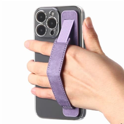 Support télescopique pour téléphone portable et béquille violette multi-angle