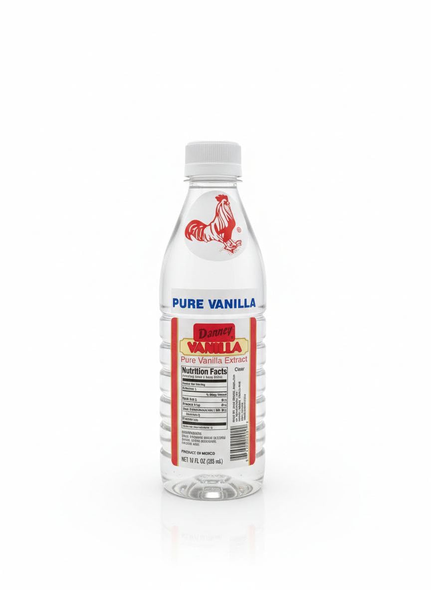 Danncy 2 X Clear Pure Mexican Vanilla Extract From Mexico 12oz Each 2 Plastic Bottle Lot Sealed