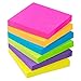 Sticky Notes 3x3 Self-Stick Notes 6 Bright Multi Colors Purple Sticky Notes 6 Pads 100 Sheet/Pad (6)