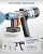 Tilswall Paint Sprayer Dreamer600 Electric Spray Gun with 1000mL Container, 3 Nozzles& 3 Spray Patterns, Adjustable Flow Control for Furniture, Cabinets, Walls, Fence and DIY Painting, Gray