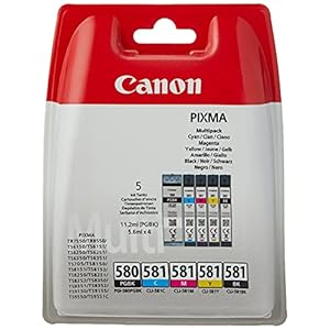 Canon Druckertinte – Pigment- und Farbstofftinte Multipack Druckertinte für PIXMA Tintenstrahldrucker ORIGINAL 2078C005…