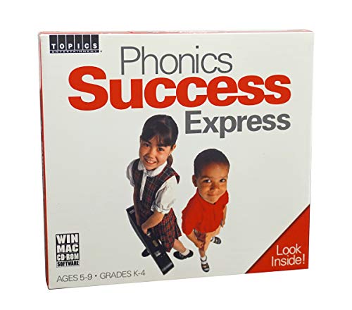Topics Entertainment Phonics Success Express (Grades K-4) Ages 5-9 - The New Definition of Achievement on CDRom