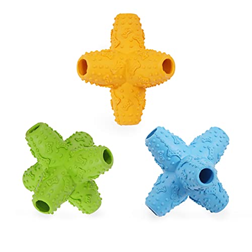 Rosewood Lunar Jack Hundespielzeug aus Gummi, robust, kaufest, mittelgroß