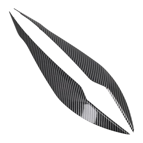 Sourcil phare voiture look carbone pour rouler au quotidien avec un style dynamique et sportif
