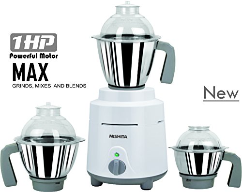 Image of MAX Mixer Grinder with 3 Jars 750Watt