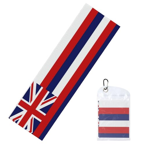 YSBYEIU Cute Hawaii State Flag Cooling Towels 12