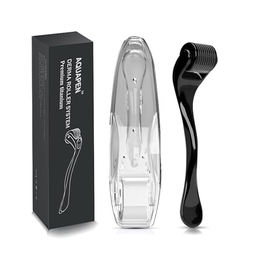 Derma Roller 540 Titanium Microneedles for Face, Scalp & Beard Care | 0.25mm Needle Depth | Premium Durable Design | Hypoallergenic & Easy-Clean | Unisex for Women & Men