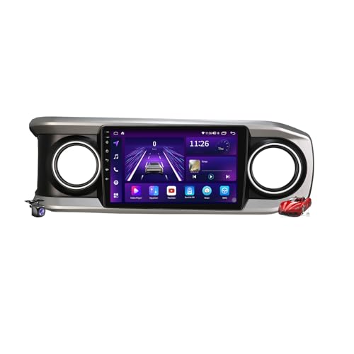 Radio 2 DIN con Carplay y Android Auto inalámbrico para Tacoma 2016-2023 pantalla 10''