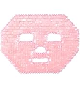 ideayard Rose Quartz Mask|100% All Natural Jade Face Mask|Diminish Puffiness|Soothe Eye Fatigue|D...