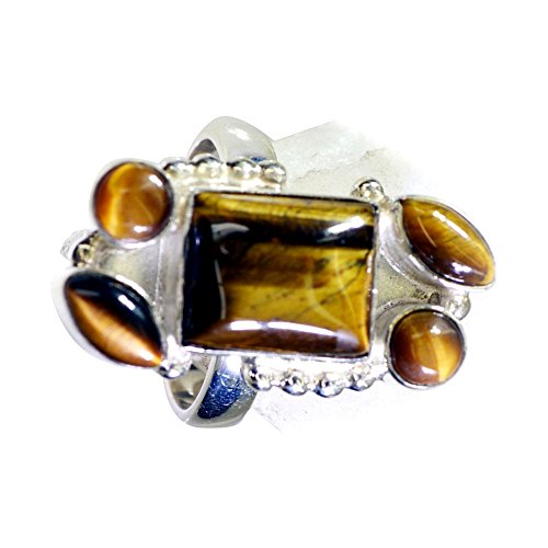 Bague en argent sterling tigre d'exception ciselée à la main - 6