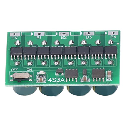 Placa Equilibradora Activa para Baterías 4S con Tecnología de Transferencia de Energía por Condensador - Equilibrador Activo de 3A para Baterías de Litio Ternarias y de Hierro Litio, con Corriente de Reposo de 3 mA y Precisión de 5 mV miniatura 2
