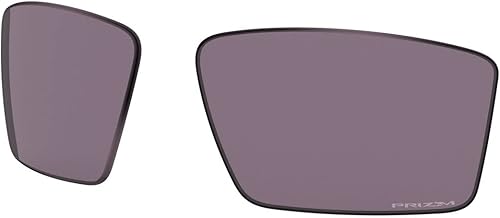 Oakley Cables - Lentes de sol rectangulares de repuesto, color gris Prizm, 2.480 in, Gris (Prizm Grey)