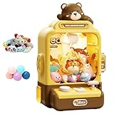 Conception compacte et portabilité : la mini machine à griffes présente une conception compacte et légère, ce qui la rend facile à transporter et à jouer n'importe où pour les enfants, stimulant ainsi le plaisir interactif à la maison ou en déplacement