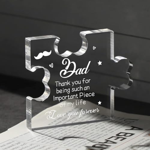 Image of Heart shaped plaque gift (Dad)