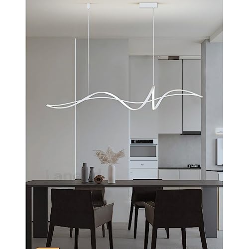 Lustre LED pour table à manger avec intensité variable contre la fatigue visuelle - 5