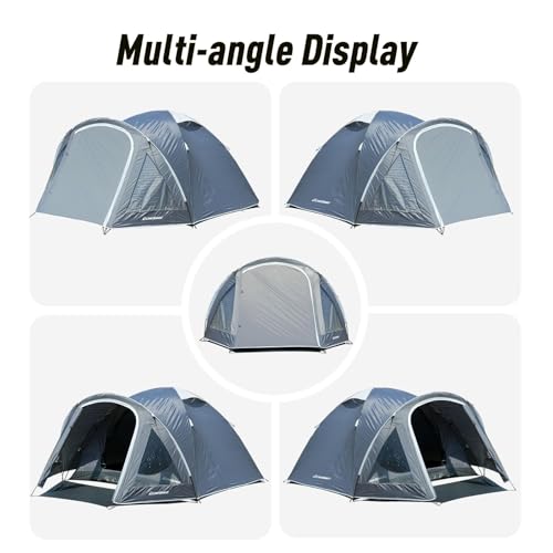 EchoSmile 2-4 Person Tent with Vestibule