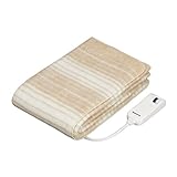 パナソニック 電気しき毛布 シングル 160×85cm 丸洗い可 室温センサー付 ベージュ DB-U31LS-C