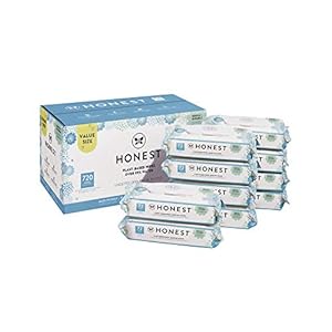 The Honest Company Baby Wipes – 720 Count, 72 Count (Pack of 10)