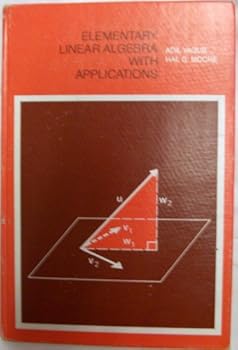 Hardcover Elementary Linear Algebra With Applications Book