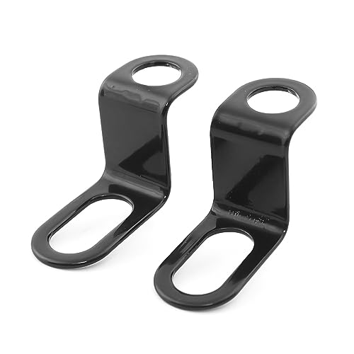 Image of AUCELI Motorcycle Turn Signal Brackets, 2PCS Universal L Shape 12mm Hole Shock Brackets, Motorbike Rear Turn Signal Lamp Mounting Holder