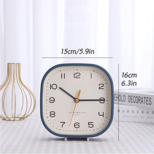 Reloj de mesa silencioso que elimina el tictac en el dormitorio de noche 3