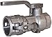 Dixon DBC62-200 Aluminum Dry Break Cam and Groove Dry Disconnect Hose Fitting, 2-1/2" Socket x 2" NPT Female