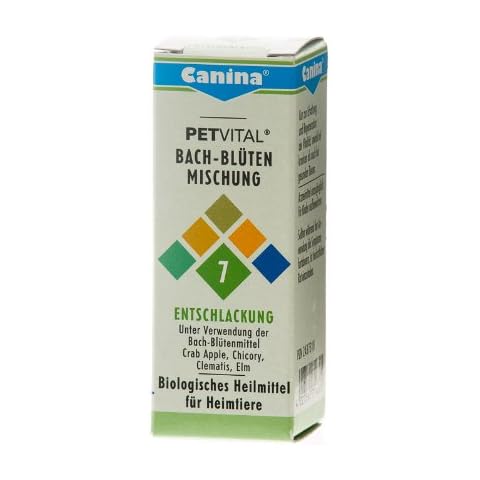 Canina 71460 5 Petvital Bachblüten Nr. 7 Entschlackung 10 g - für Tiere Cover
