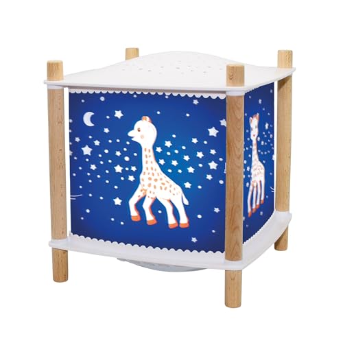 Trousselier - Sophie la Girafe. - Veilleuse Bébé Musicale et Lumineuse et Enfant - Lanterne ReVOLUTION 2.0 - Cadeau Naissance Veilleuse Rechargeable USB - Projecteur...