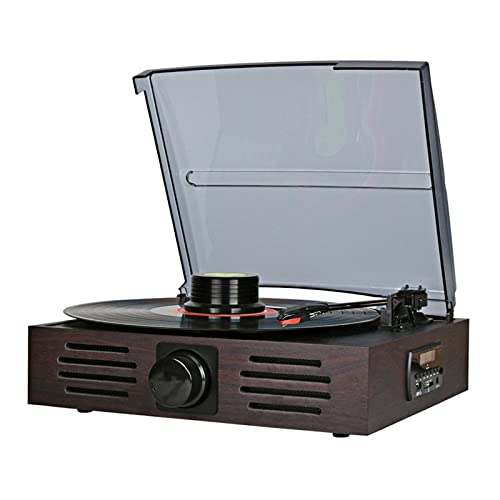 AURADO Tourne-Disque Bluetooth avec Haut-parleurs intégrés et phonogra Vintage à entraînement par Courroie USB (Tourne… - Les Beatles, Paul McCartney, John Lennon, RIngo Starr, George Harrison AURADO Tourne-Disque Bluetooth avec Haut-parleurs intégrés et phonogra Vintage à entraînement par Courroie USB (Tourne…