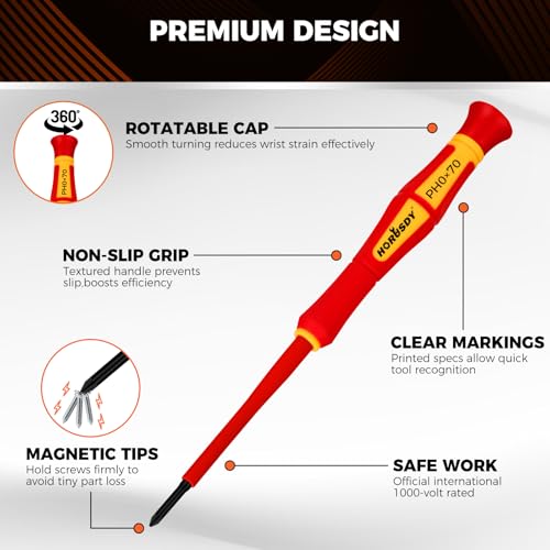 HORUSDY 12-Piece Precision Screwdriver Set