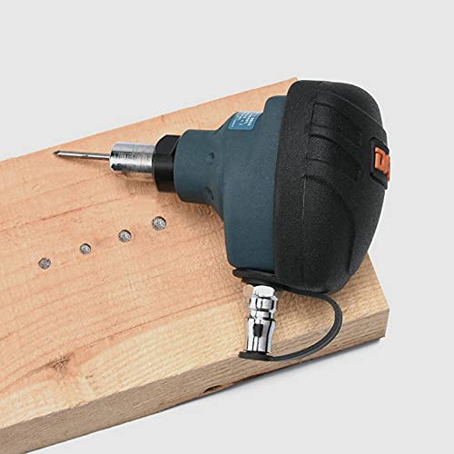VIGAN Mini martillo neumático de clavo de palma de aire, herramienta automática de martillo de impacto para carpintería