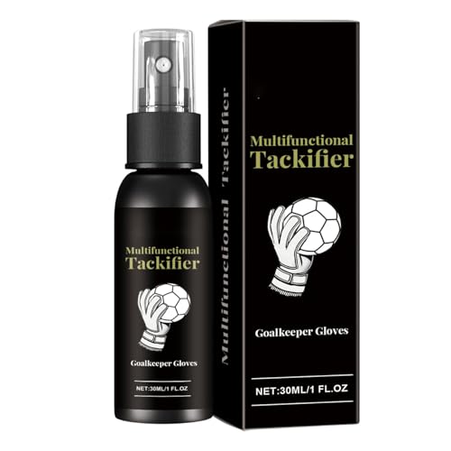 Spray de agarre para guantes de fútbol | Spray adhesivo para guantes de portero de 30 ml | Spray de agarre de mano para baile de poste | Spray de agarre de portero para mejorar el rendimiento