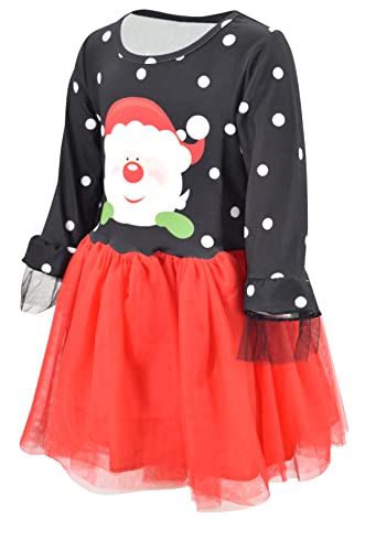 Image of Girls Long Sleeve Tulle Tutu Dresses for Kid and Toddler