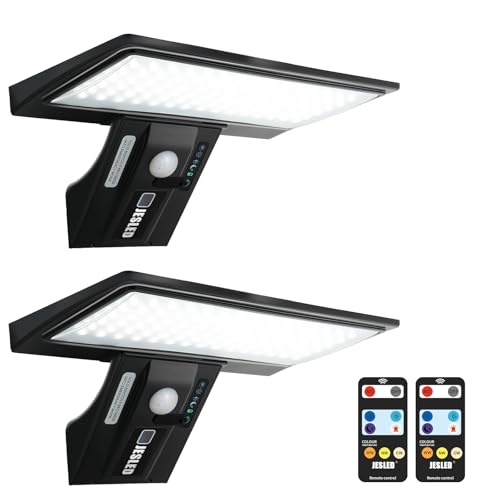 Lampe solaire avec detecteur de mouvement pour securiser une allee sombre sans fil
