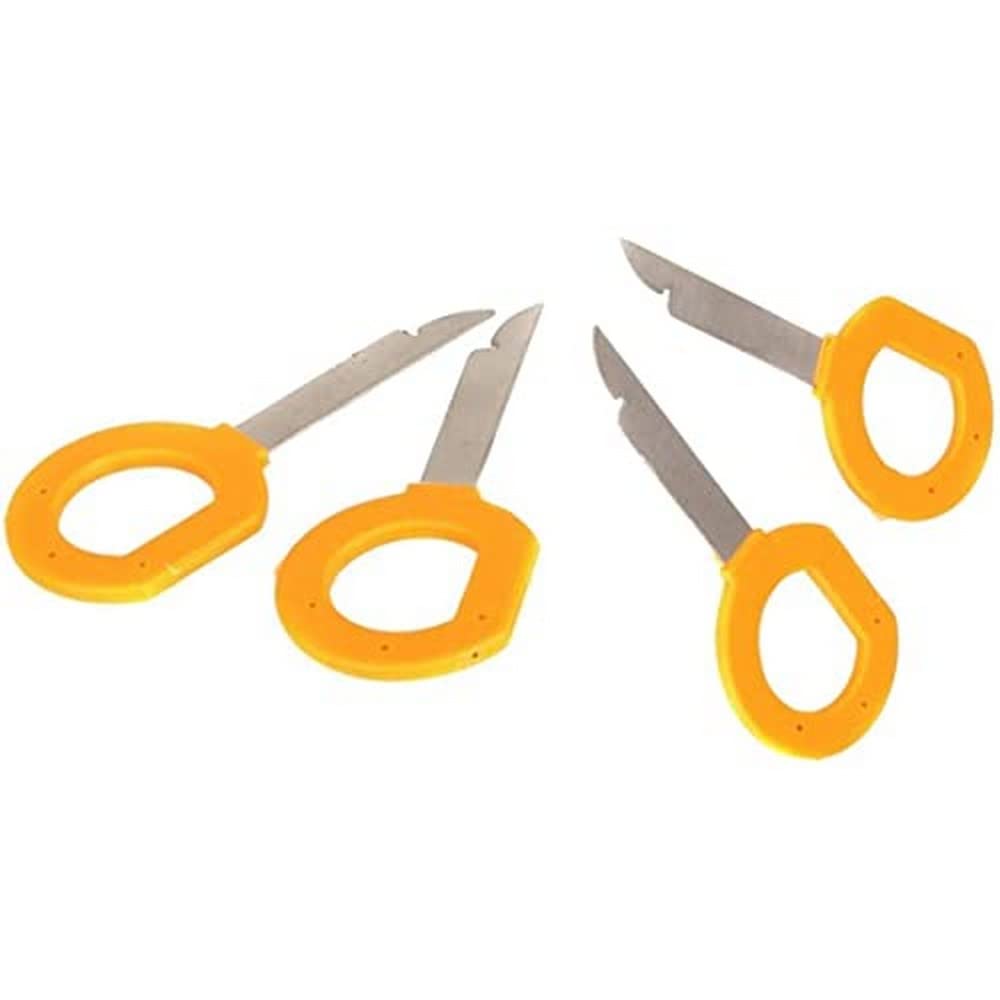 4PCS Car Stereo Removal Tool Kit – Compatible with VW, Audi, SEAT, Skoda, Ford