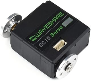 TOP1 SC15 17kg.cm大トルクプログラマブルシリアルバスサーボ、複数のサーボを必要とするロボットプロジェクトの構築に使用できます