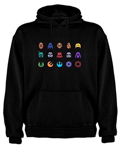 Sudadera de NIÑOS Star Galaxia Guerra Wars Vader Dark Solo