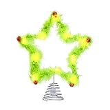 Battery-Powered Convenience: Operates on 2 AA batteries (not included), providing portable and convenient lighting without the need for cords, allowing flexible placement on trees or other holiday displays