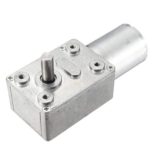 DC 12V 6mm Shaft 5RPM High Torque Turbines Worm Gear Box Reduction Motor