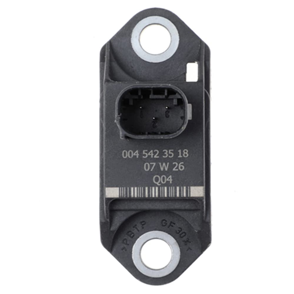 MAHZA Sensor de aceleración 0045423518 004 542 35 18 Sensor de suspensión de Choque de Aire Delantero para Mercedes Benz