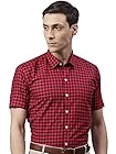 Arihant GHPC Checkered 100% Cotton Half Sleeves Regular Fit Formal Shirt for Men