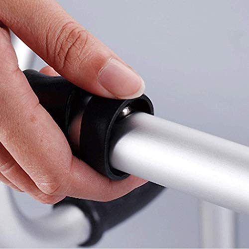 AndadorAuxilio para IdososAuxiliar de Andarilho de Duas RodascomPlaca de BanhoIdosoIncapacitadoArmaç